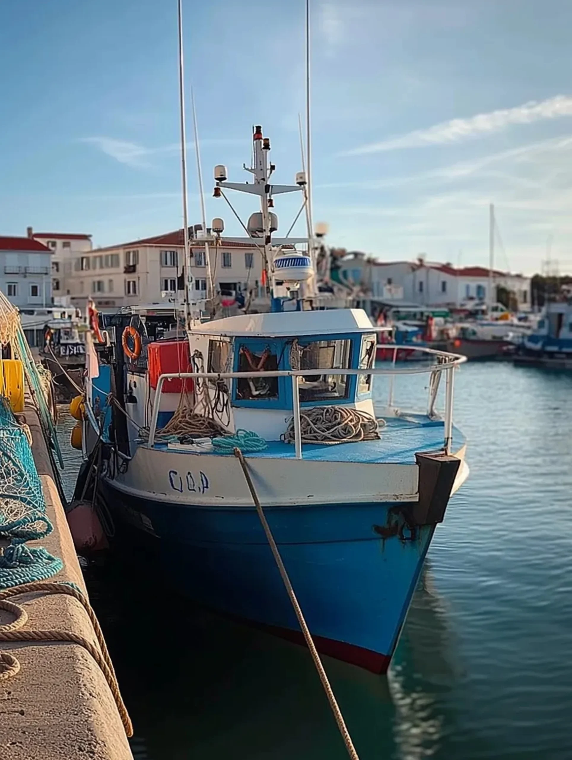 port bateau ile de re