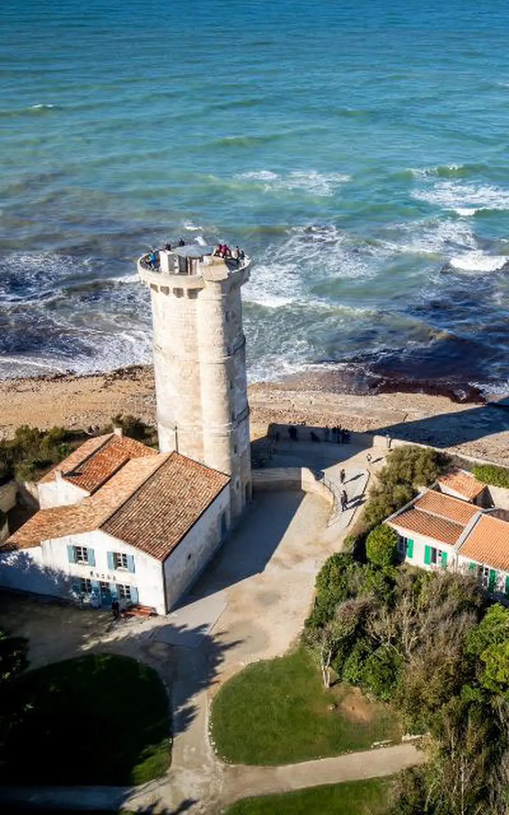 vu du ciel ile de ré
